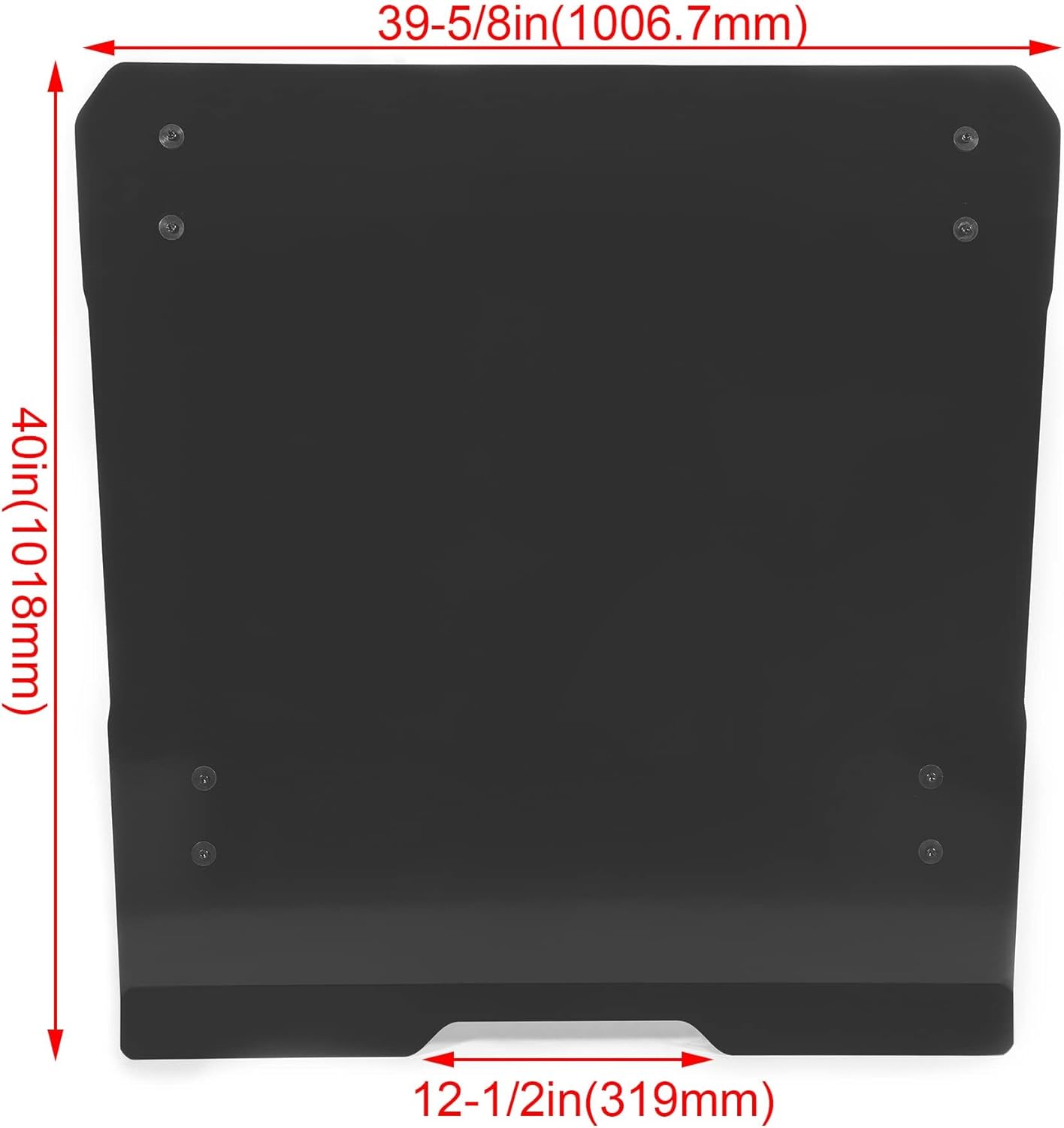 KUAFU Aluminum Roof Top 1 Piece Compatible with 2020-2025 Polaris RZR PRO XP/ RZR Turbo R 2 Seaters Hard Top Roof for Pro XP Accessories Replacement for 2883743-458 Black