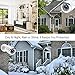ZOSI 4 Pack 2MP 1080p HD-TVI Home Security Camera Outdoor Indoor 1920TVL,24PCS LEDs,80ft Night Vision, 90°View Angle, Weatherproof Outside Surveillance CCTV Bullet Camera
