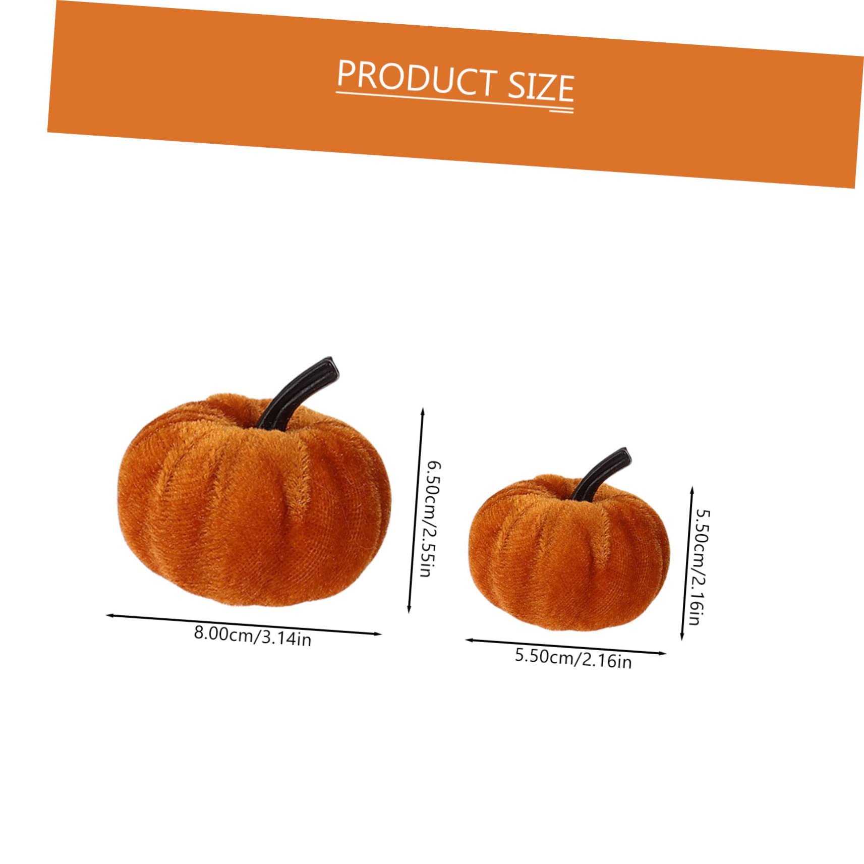 TOPBATHY 3 Set Di Decorazioni Di Zucca Realistiche Zucche Da Festival Statue Di Zucca Artificiali Design Delicato Per Tavolo Da Pranzo Con Finestra 15 Pezzi * 3