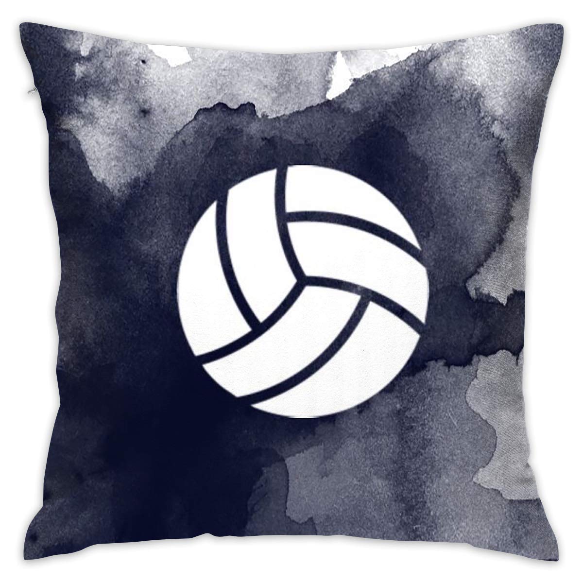 Markui Throw Pillow Cover Volleyball Picture Bed Sofa Pillow Case Sleeping Pillow Soft Cushion 18" X 18"