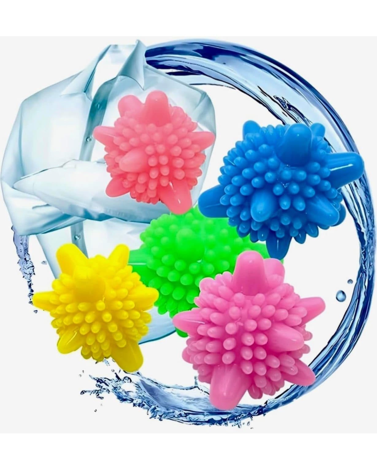 2pcs Washing Machine Floating Lint Mesh Bag Hair Filter Mesh Bags and 10pcs Cleaning with Washer Balls Laundry Balls Combo. 1