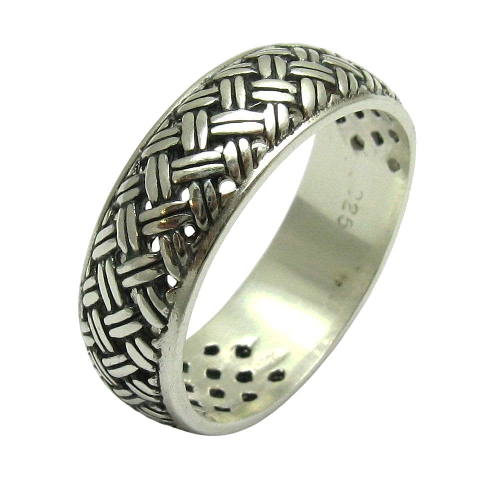 Sterling silber ring 925 Band Größe 49-75 R000401