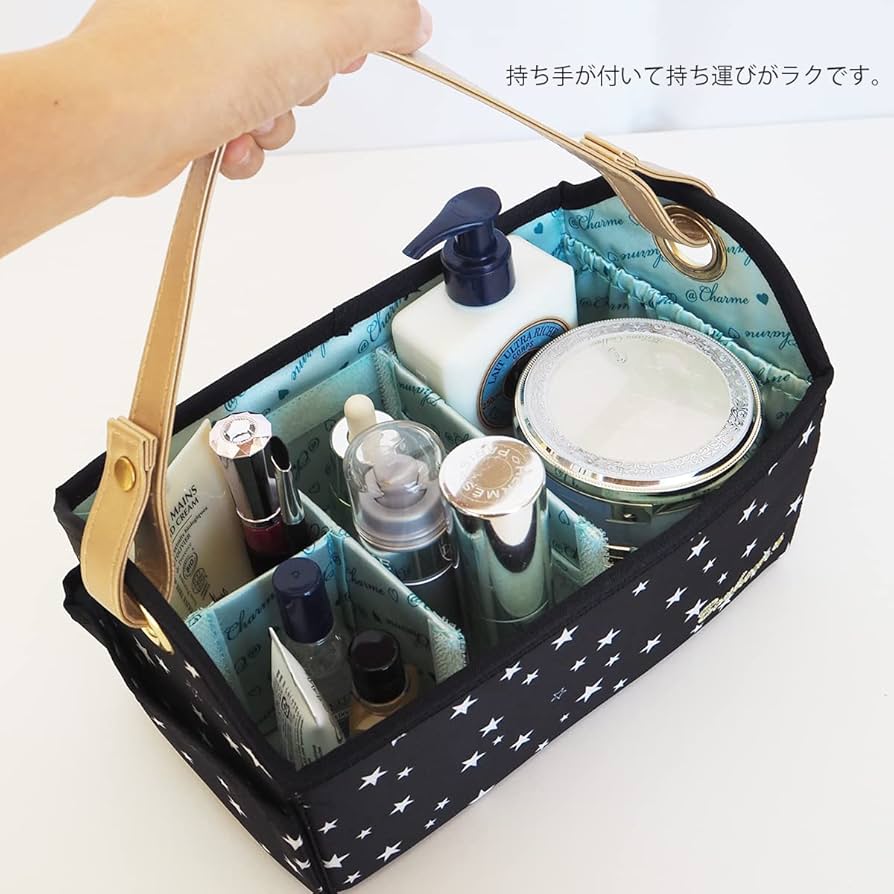 Amazon.co.jp: アットファースト メイク収納ボックス