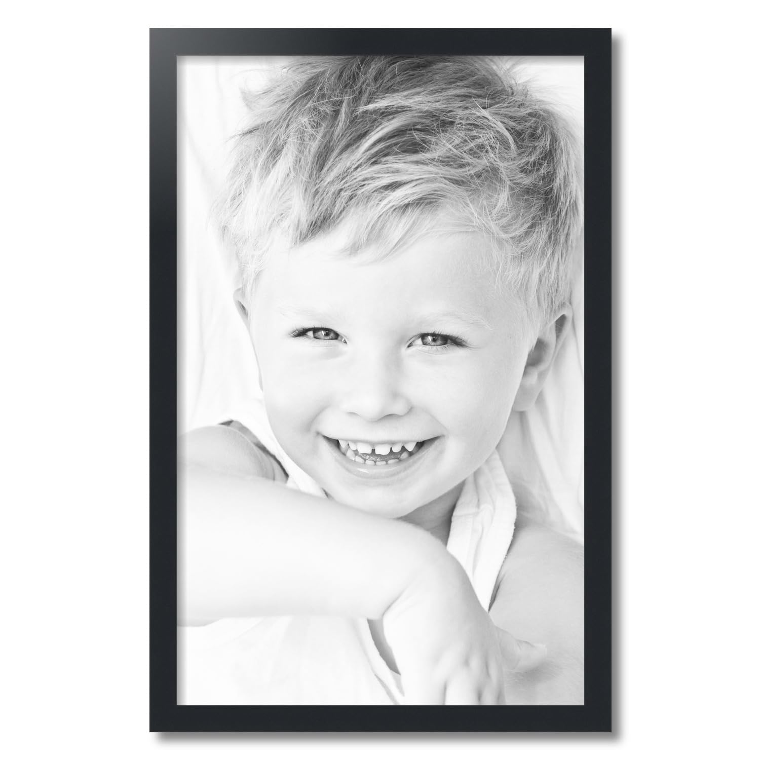 Amazon.com - ArtToFrames 19x30 inch Satin Black Picture Frame