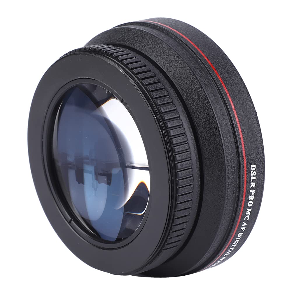 Obiettivo grandangolare professionale da 72 mm, 0,45x, per fotocamera DSLR, ultra alta risoluzione con trattamento multi-strato, include un obiettivo macro a distanza ravvicinata