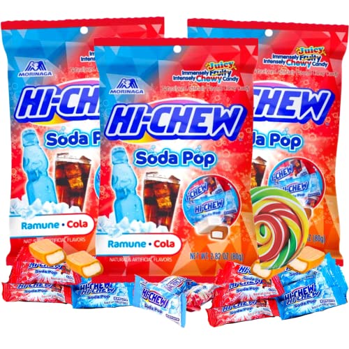 Sweetzo - Dulces sabor cola, paquete de 3 miniatura 1