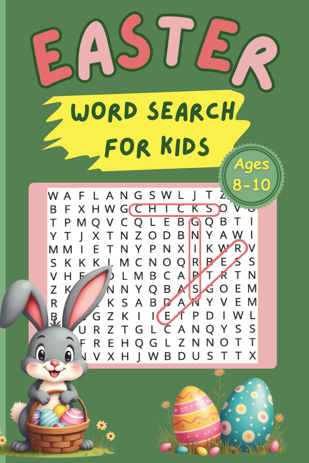Easter Word Search for Kids Ages 8-10 (Easter Basket Stuffers)