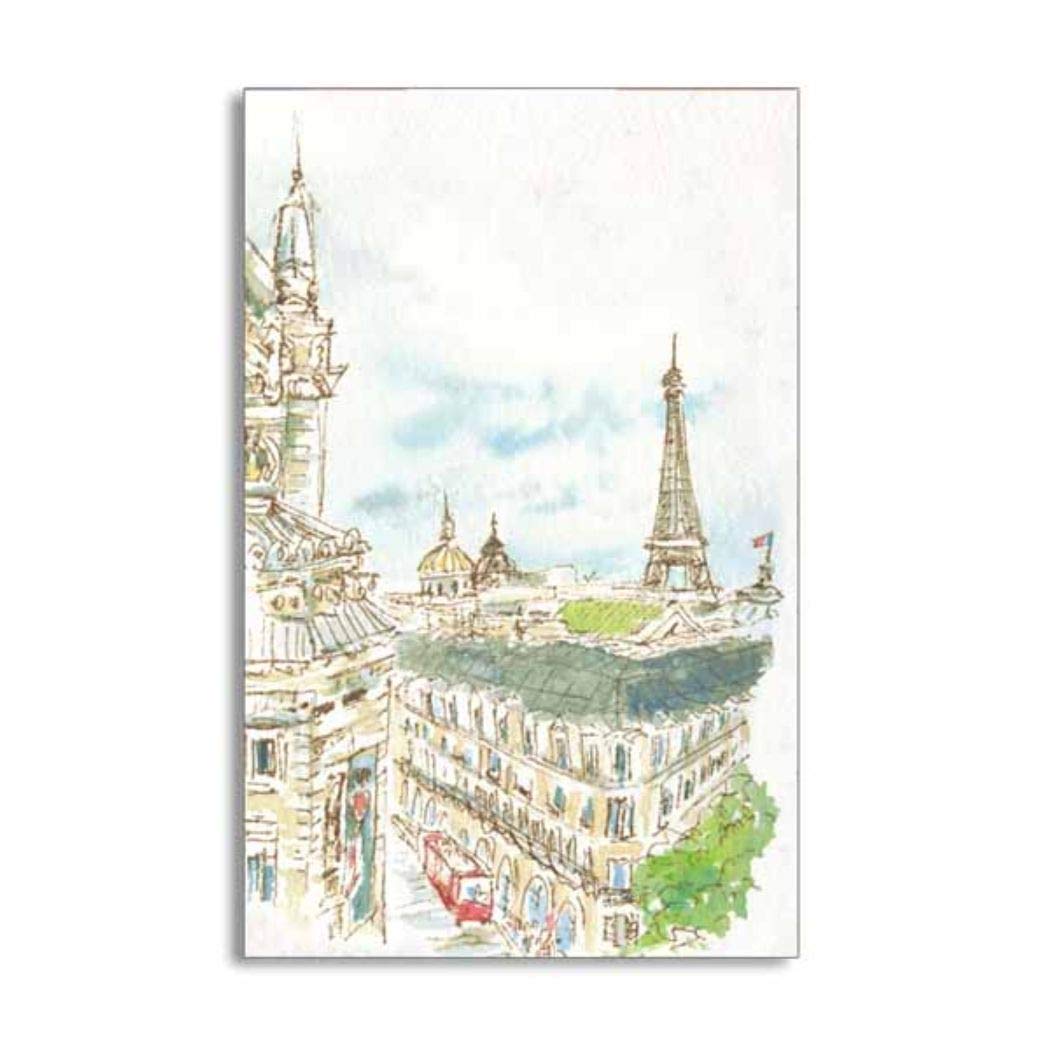 Frontia Coin Envelope 2.7"x4.3" 5pcs Washi Color Painting Design for Wedding Birthday Party Gift Japan Import