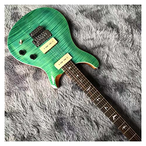 AMINIY Guitare électrique avec Pick-up Full Taille Touche d’érable Panneau en Acajou Jazz Electric Guitar P90 Pickup… - Les Beatles, Paul McCartney, John Lennon, RIngo Starr, George Harrison AMINIY Guitare électrique avec Pick-up Full Taille Touche d'érable Panneau en Acajou Jazz Electric Guitar P90 Pickup… – Image 3