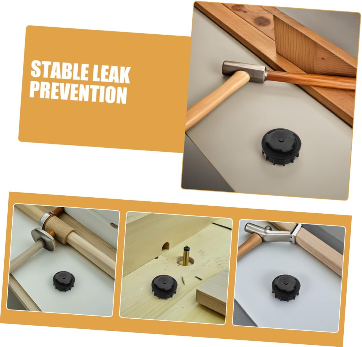 ABOOFAN 2pcs Garbage Bin Stopper for Outdoor Trash Cans Drain Plug with Leakage Prevention Design Easy Installation for Waste Disposal