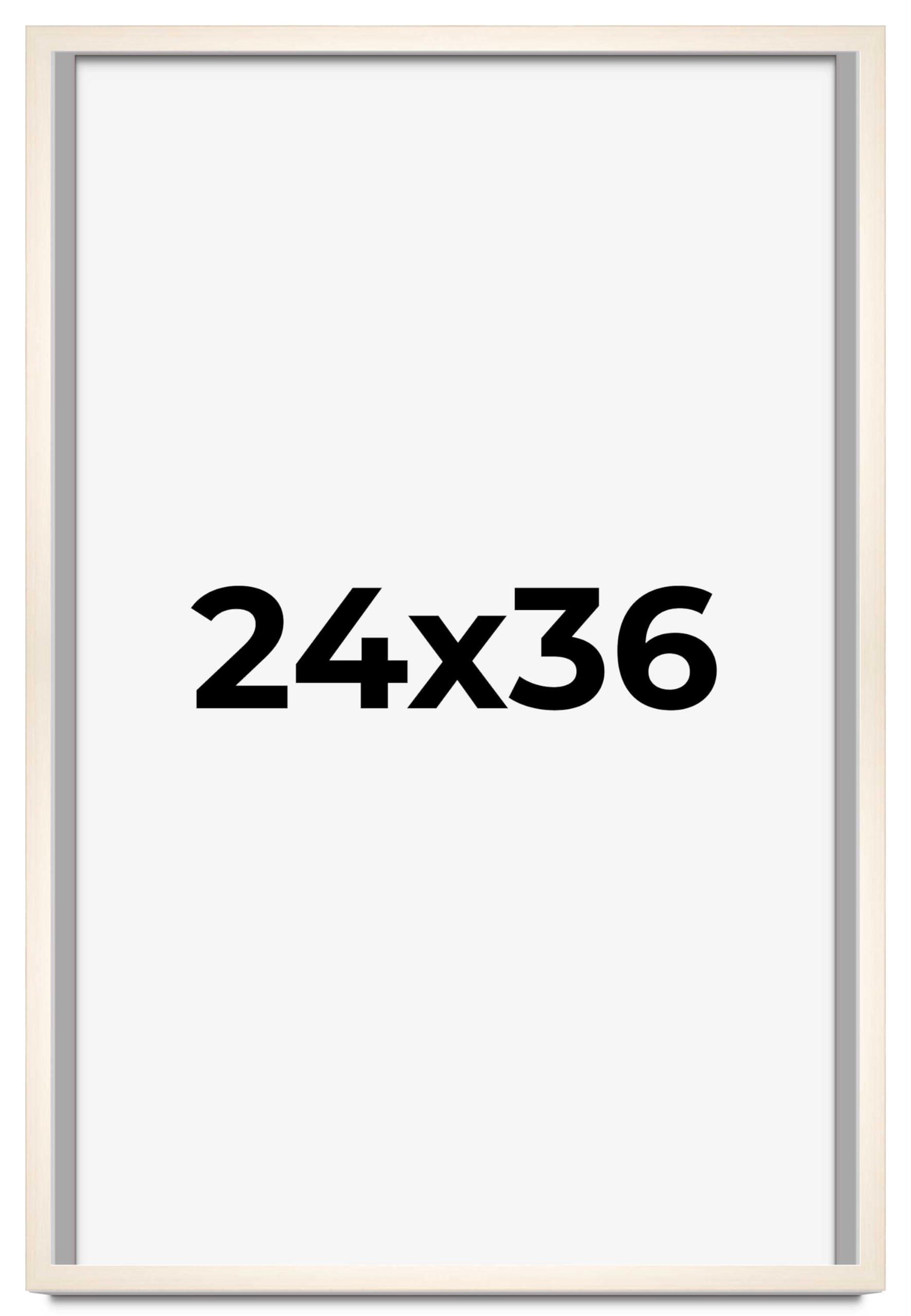 Amazon.com - 24x36 Shadow Box Frame Chalky White | 1