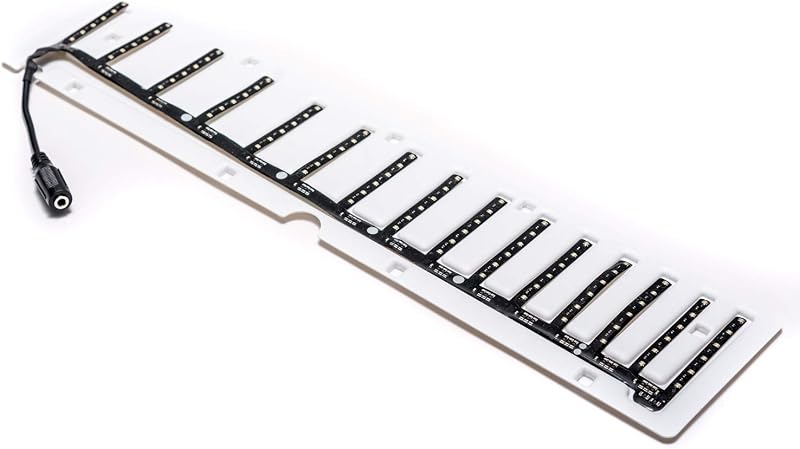 Fret Zealot LED gitár tanulási segédlet 24,75" skálahosszú gitárokhoz iOS Android alkalmazással