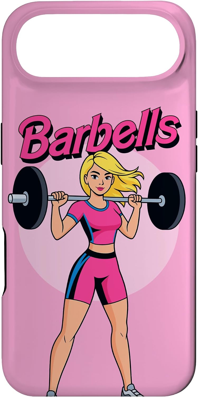 Women's Weightlifting Barbells Fitness Strength Training Gym Case for iPhone Air