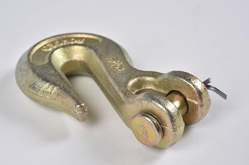 Miniatura 3 de HI-GEAR Gancho de agarre de horquilla, capacidad de trabajo de 4,700 libras, compatible con cadena de remolque de 516 pulgadas, grado 70, gancho de