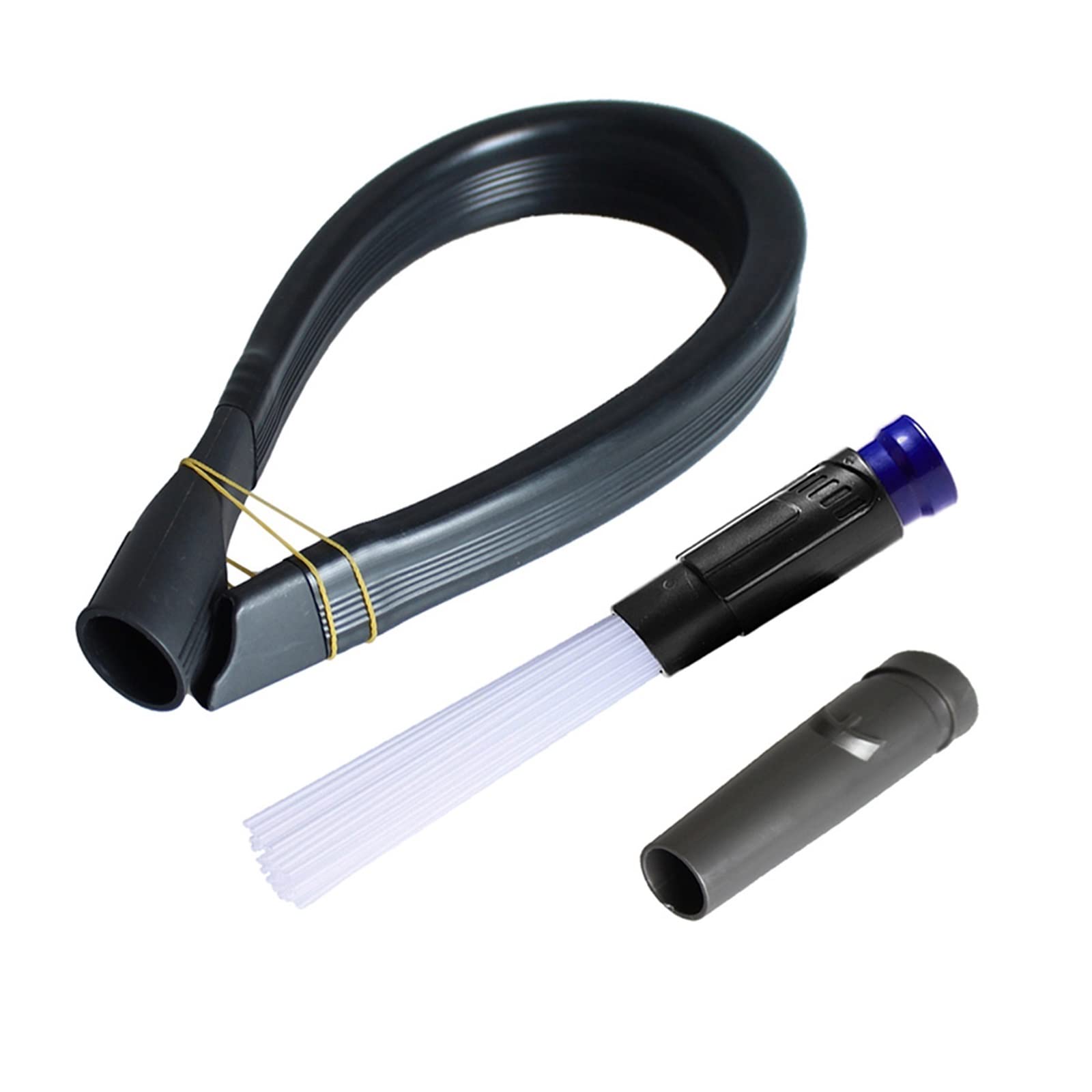 SUPENG Kompatibel mit Flexibler Fugendüse 24,4 Zoll Langer Staubsaugeraufsatz mit winzigen Röhrchen Staubreiniger Flexibler Saugpinsel Schmutzentferner (Color : INTELC2018)