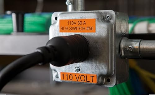 Miniatura 9 de NEOUZA Paquete de 5 cartuchos de cinta de etiquetas laminados Brother P-Touch TZe TZ de 0.709 in x 26.2 ft (TZe-143 azul sobre transparente)