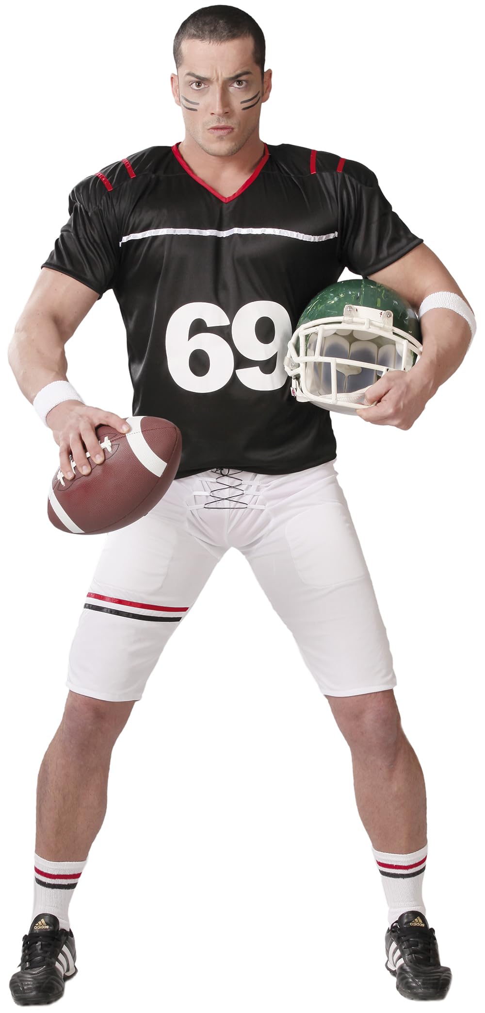 FIESTAS GUIRCA Men's Quarterback Player Costume