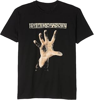System of a Down Hand Heavy Metal Rock Official Tee T~Shirt Mens Unisex - Compare price