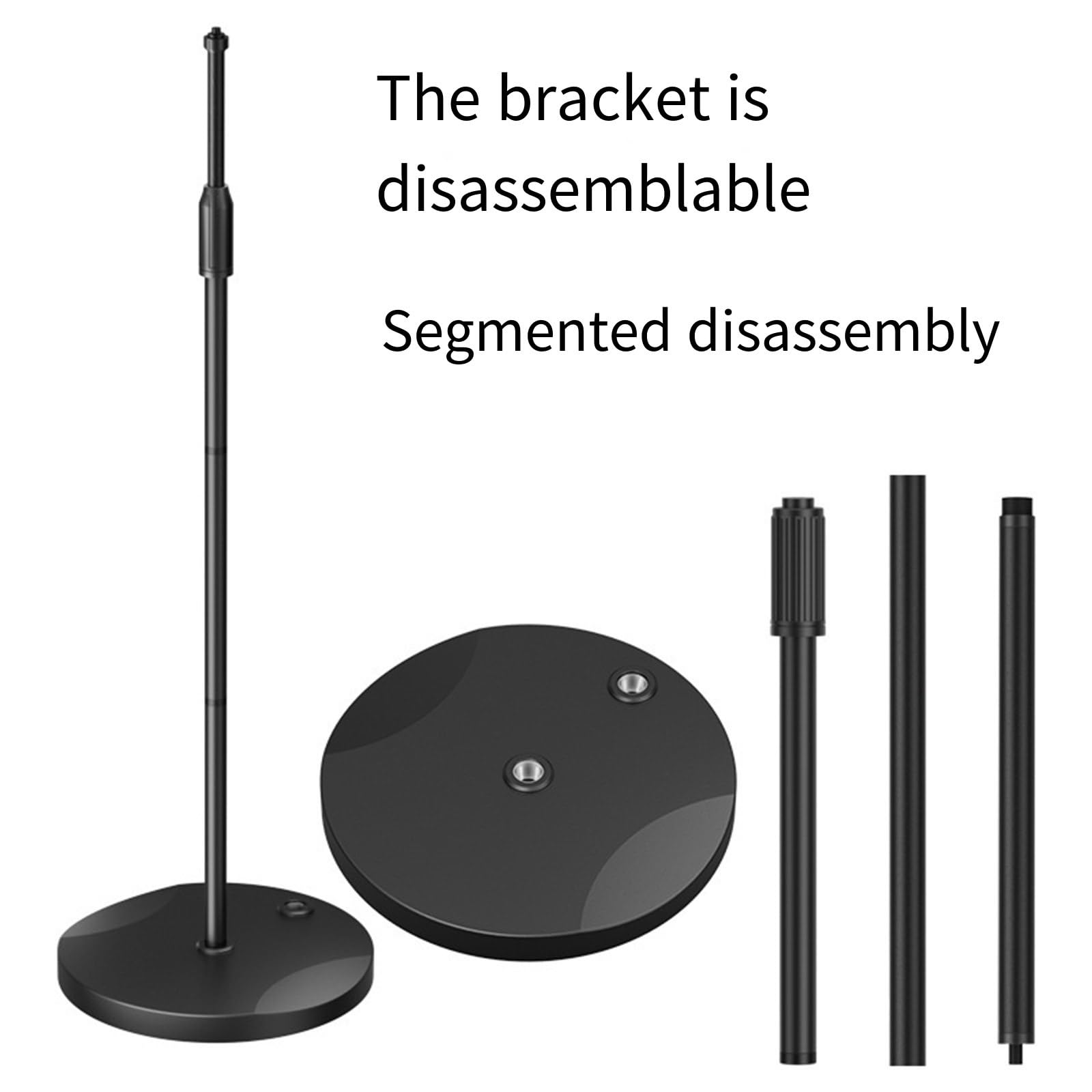 Supporto da pavimento per proiettore con asta telescopica, ampia compatibilità, struttura in metallo ad alta resistenza, supporto per proiettore