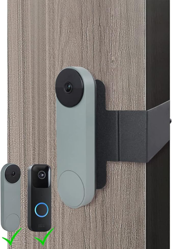 OYOCAM Anti Theft Doorbell Mount, No Drill Mount Compatible With Google