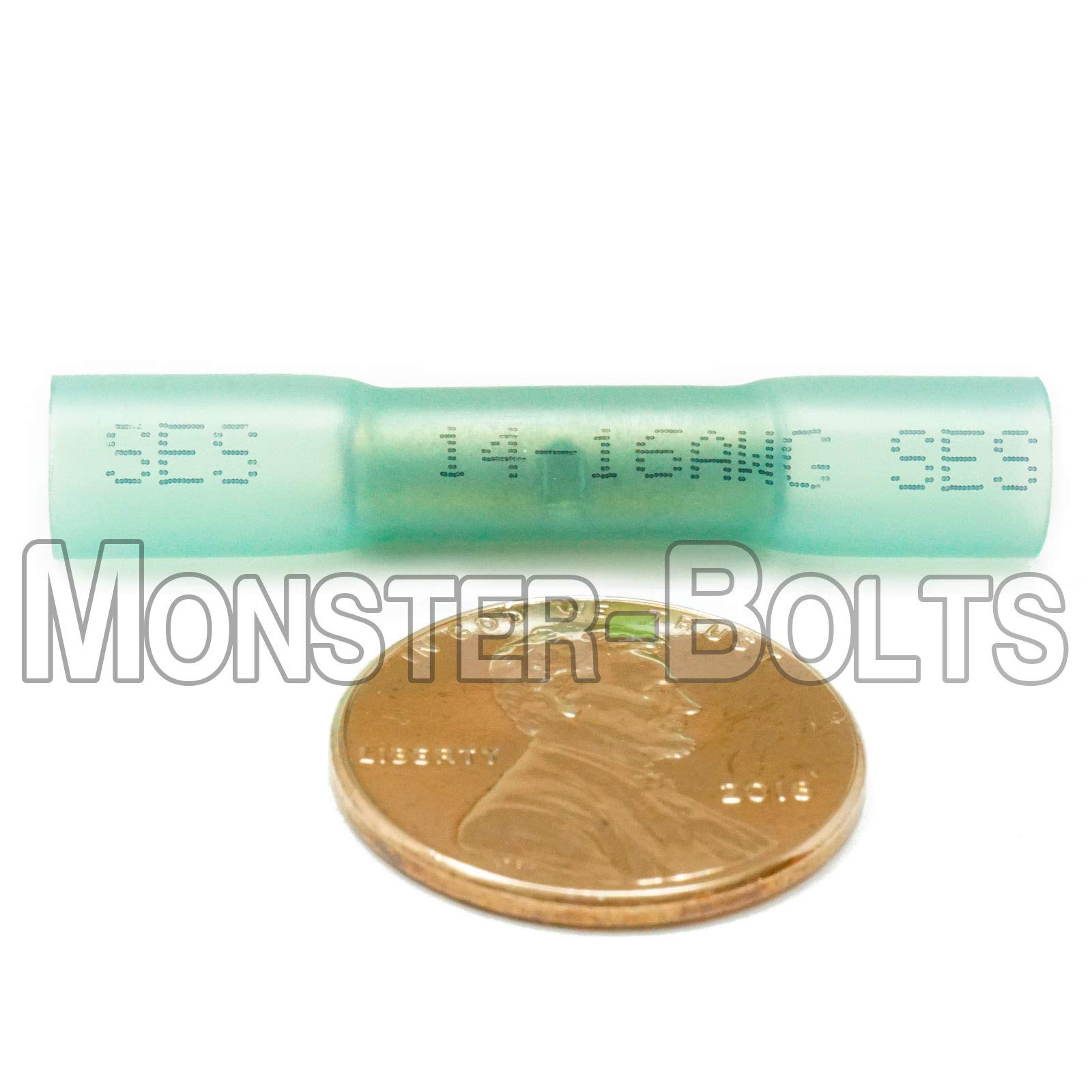 MonsterBolts - NSPA - Krimpa-Seal, Butt Connector, 16-14 AWG 25 Pack