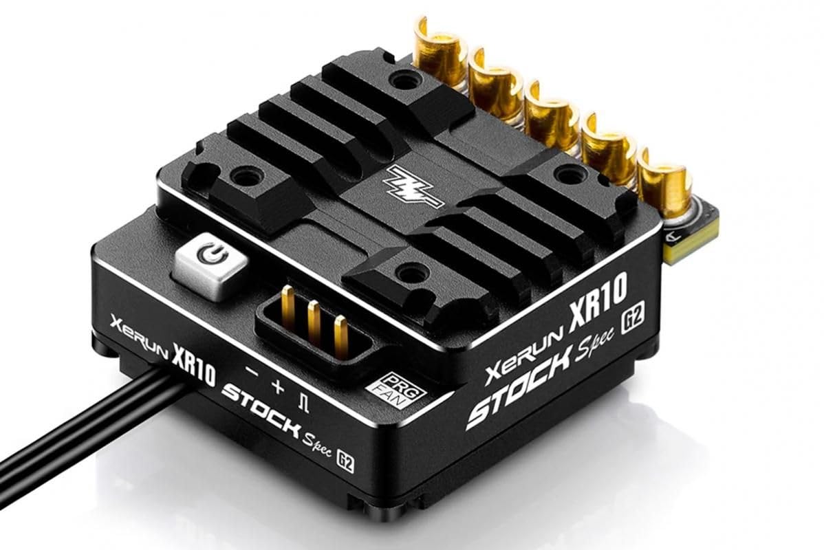 Hobbywing Regolatore Xerun XR10 Stock Spec G2 Brushless ESC 100A 2S LiPo BEC 5A (art. HW30112402)