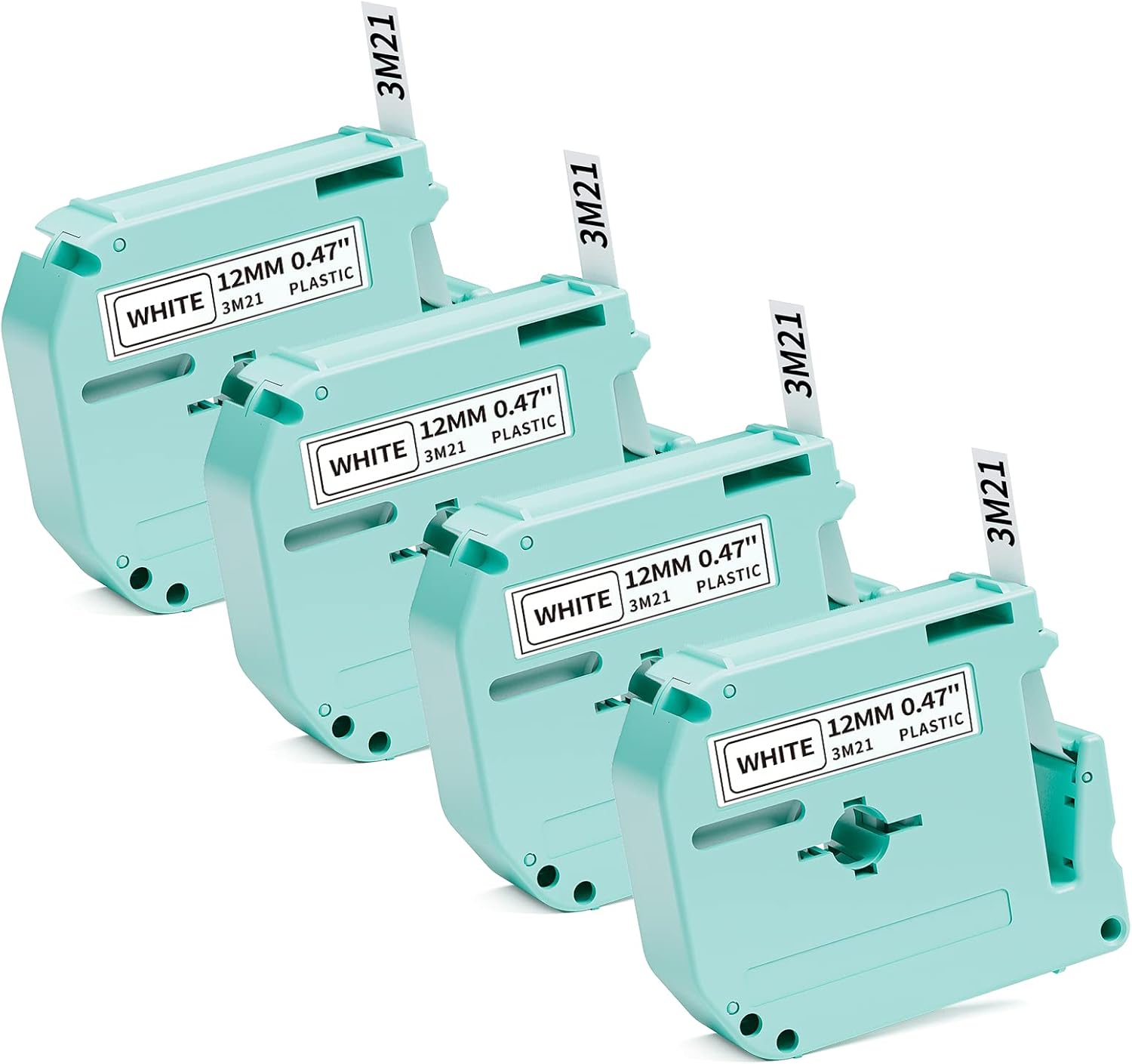 Vixic Label Tape Replacement for Brother P Touch M Tape