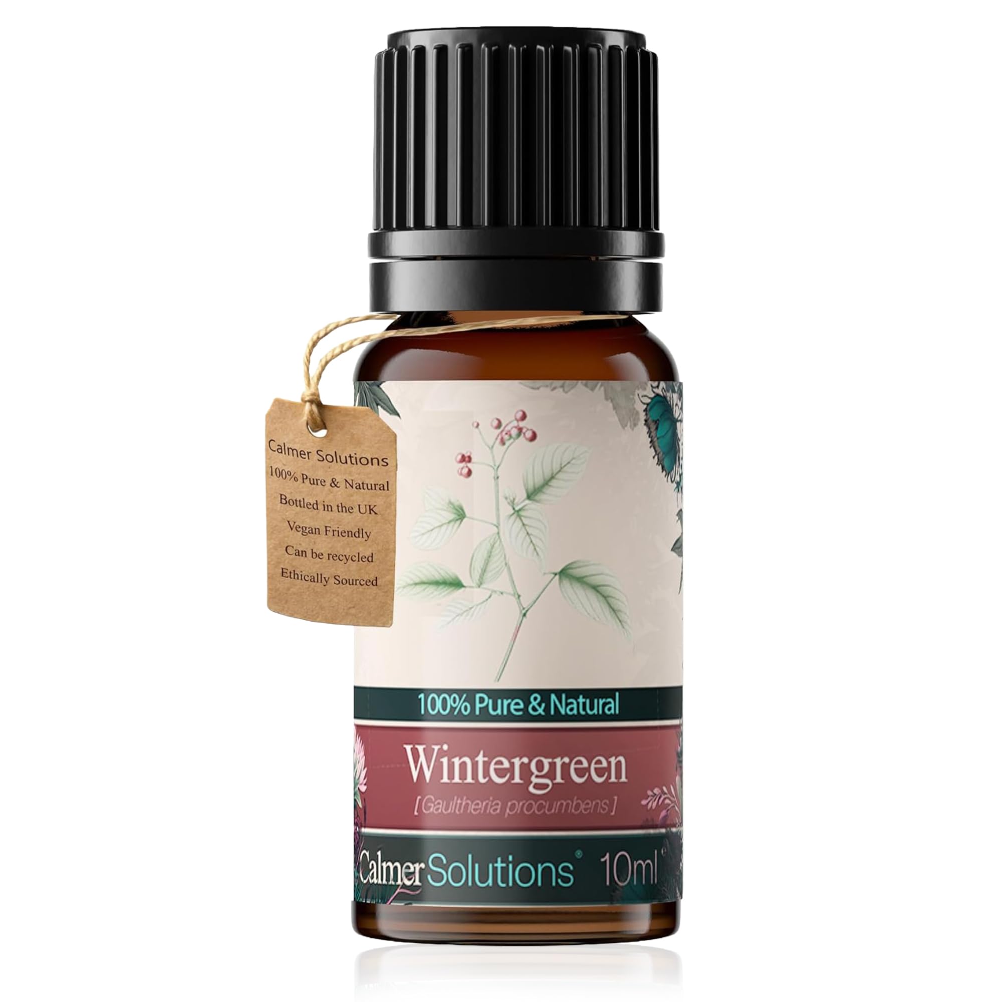 Calmer Solutions Wintergreen 100% Pure Essential Aromatherapy Oil 10ml