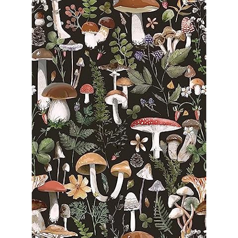 WY-BSO Boho Mushroom Shelf Liner Cover