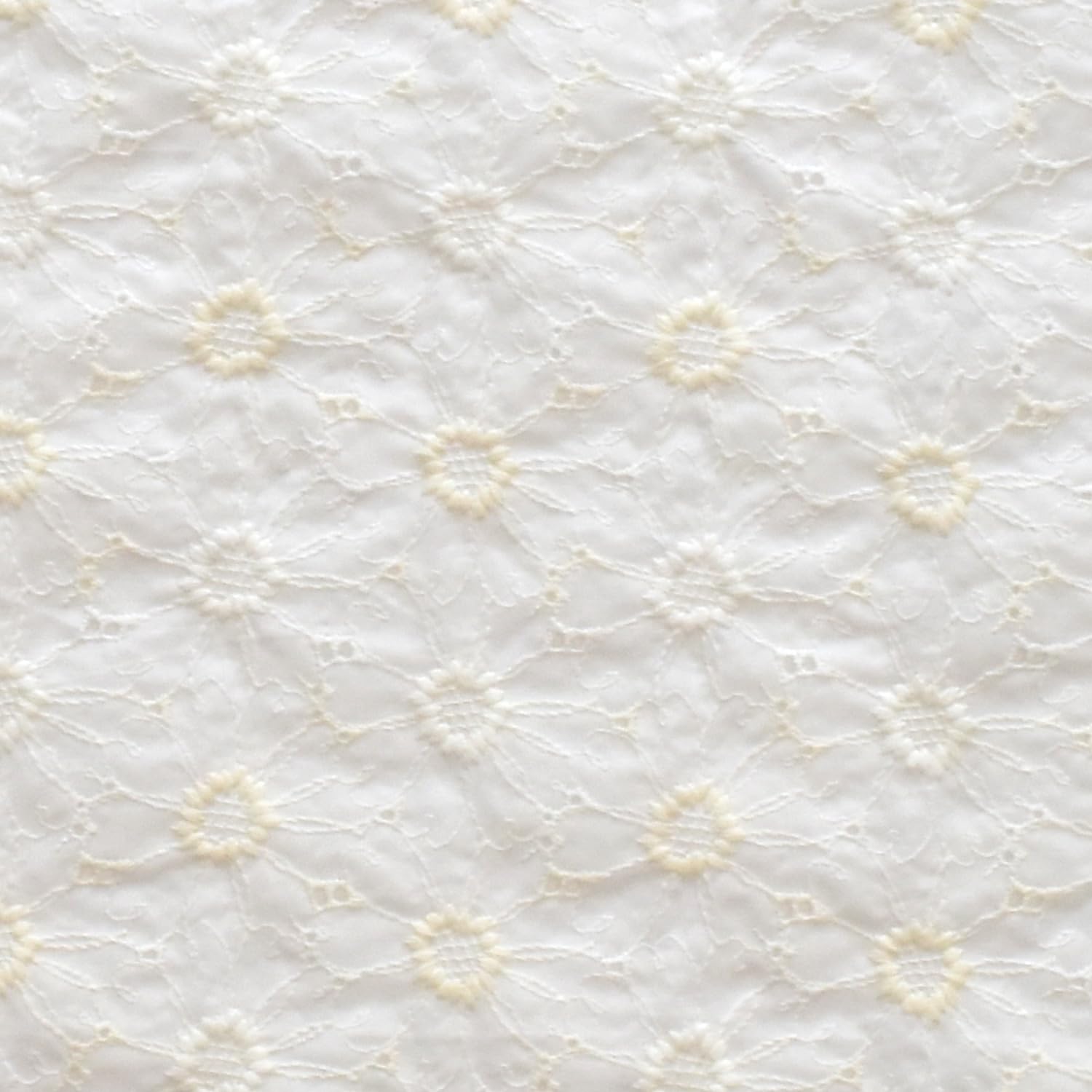 Amazon | MYmama 国産 エンブロイダリーレース 生地 メイリー