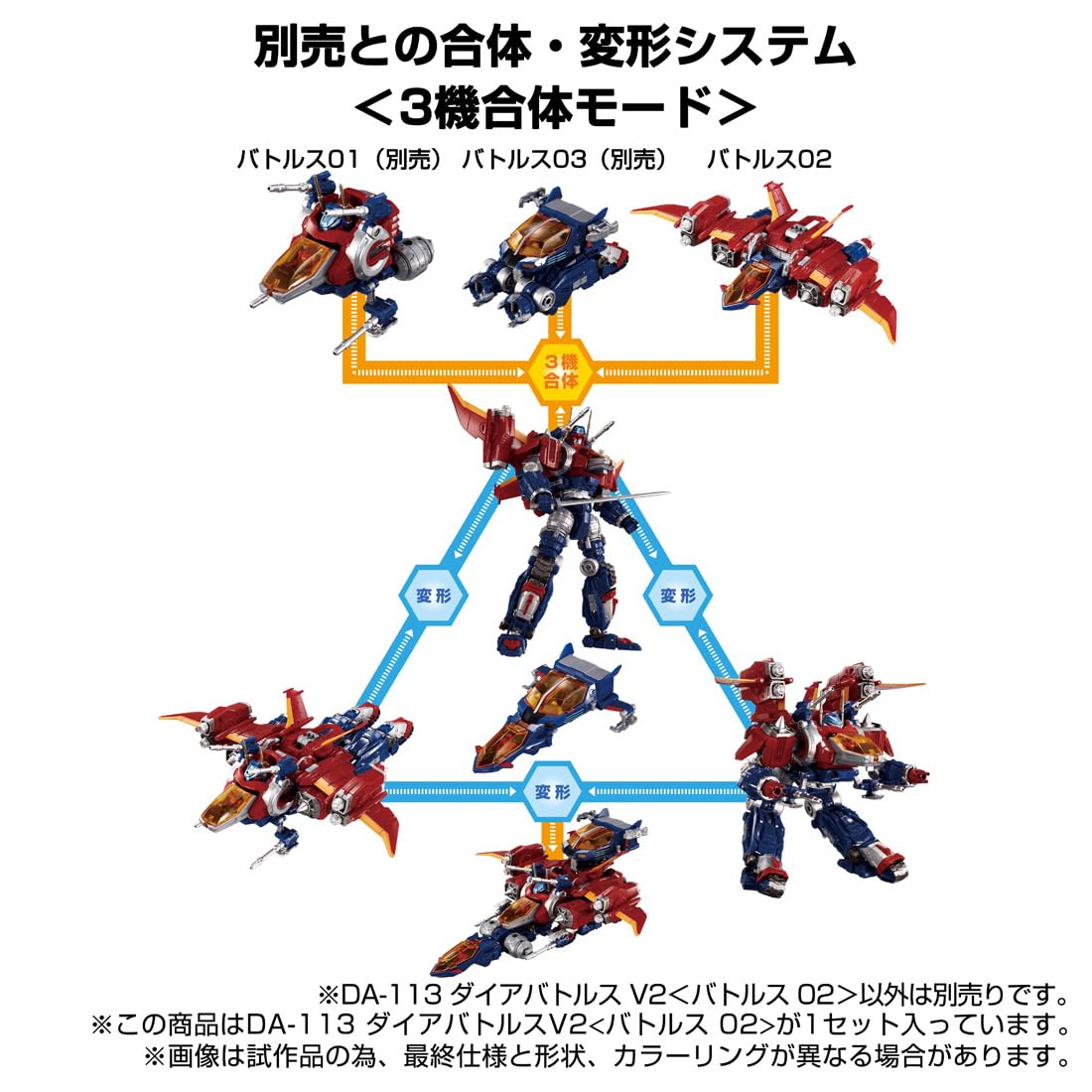 Amazon.co.jp: T-SPARK ダイアクロン DA-113 ダイアバトルスV2