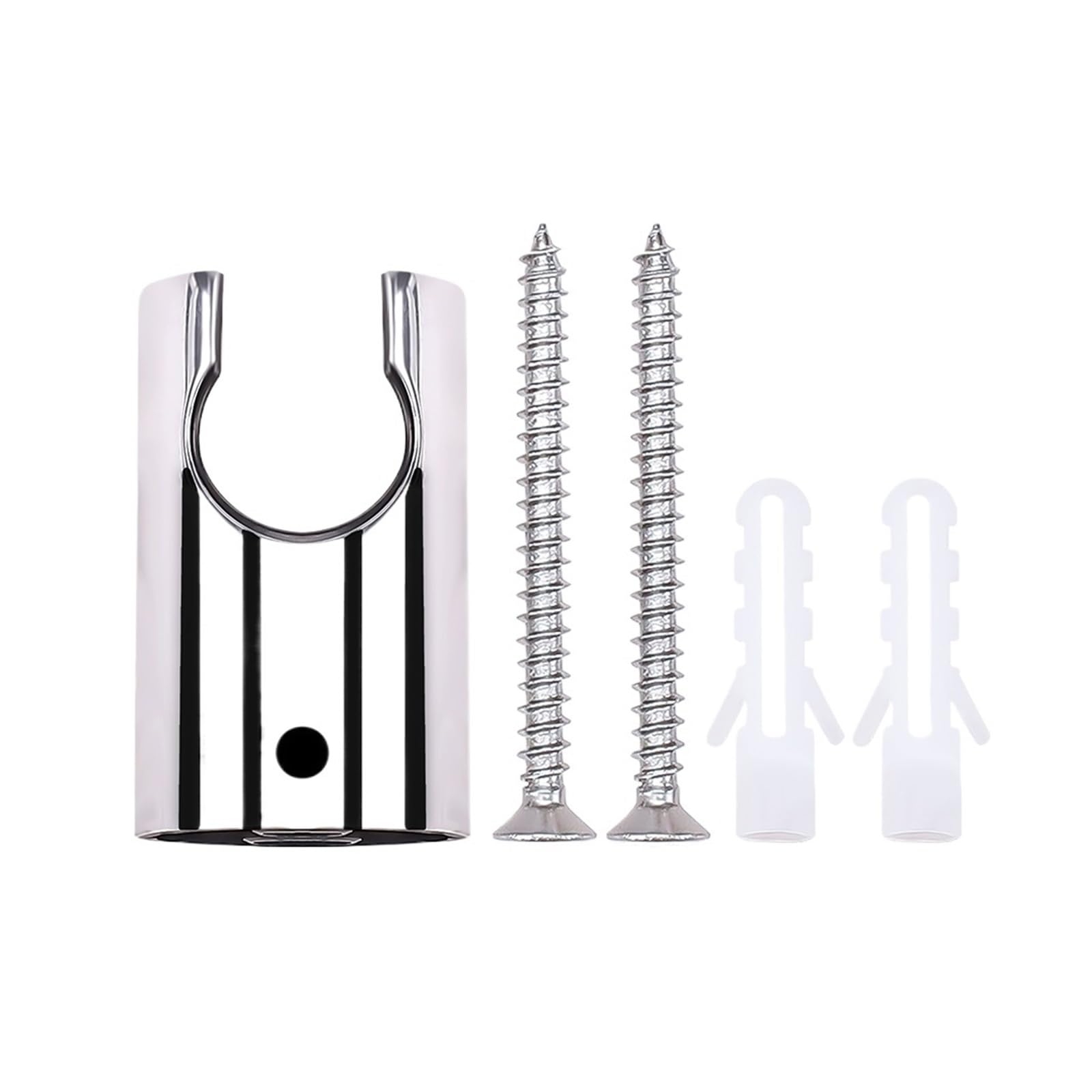 Xfhtycj Chrome Plated 1Pcs Stainless Steel Holder With Hook(Chrome Plated)