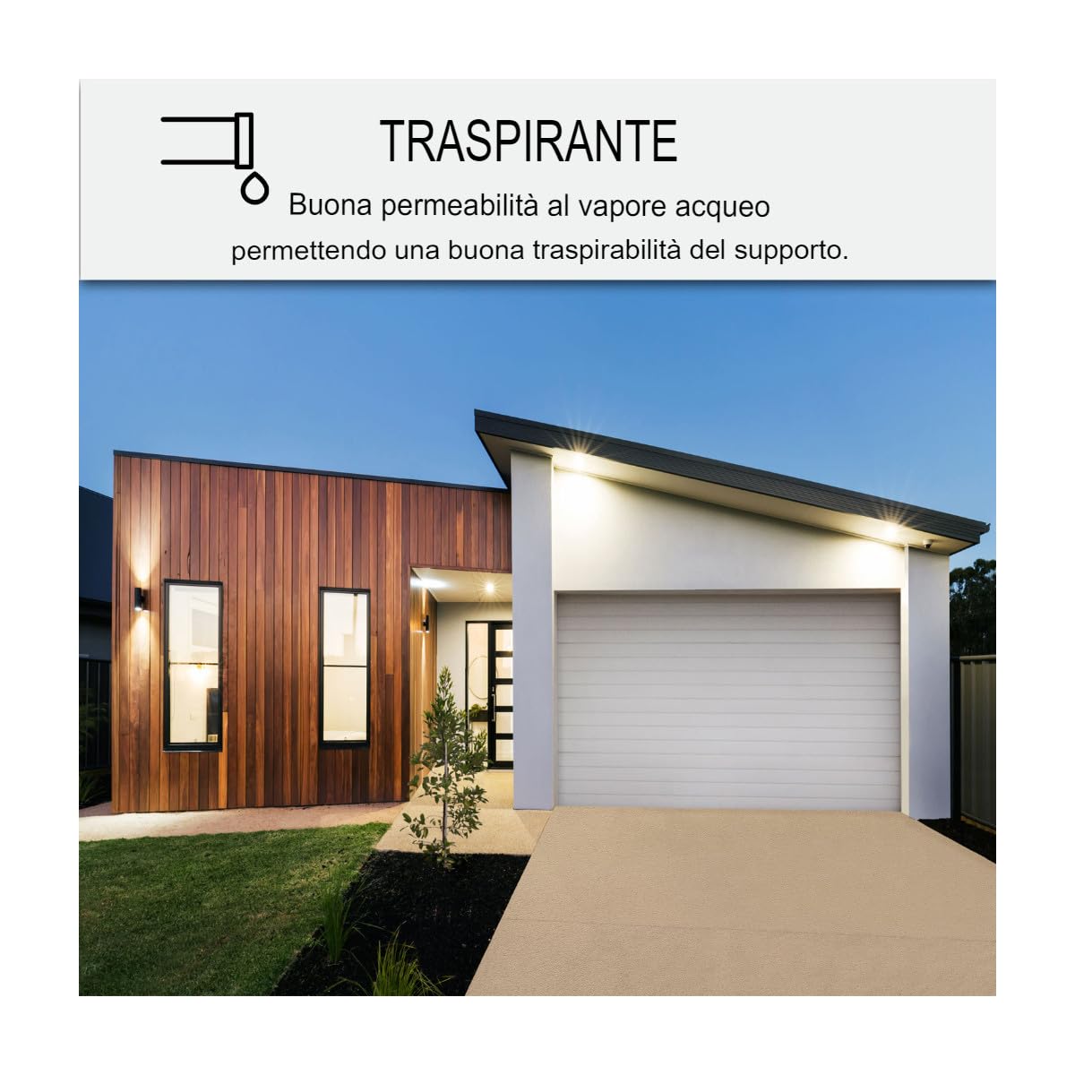 Pittura silossanica per esterni e facciate, ad alto potere idrorepellente - ARCAFAÇADE SILOXANE - 10 L (+ o - 60 m² in 1 strato) Bianco - ARCANE INDUSTRIES
