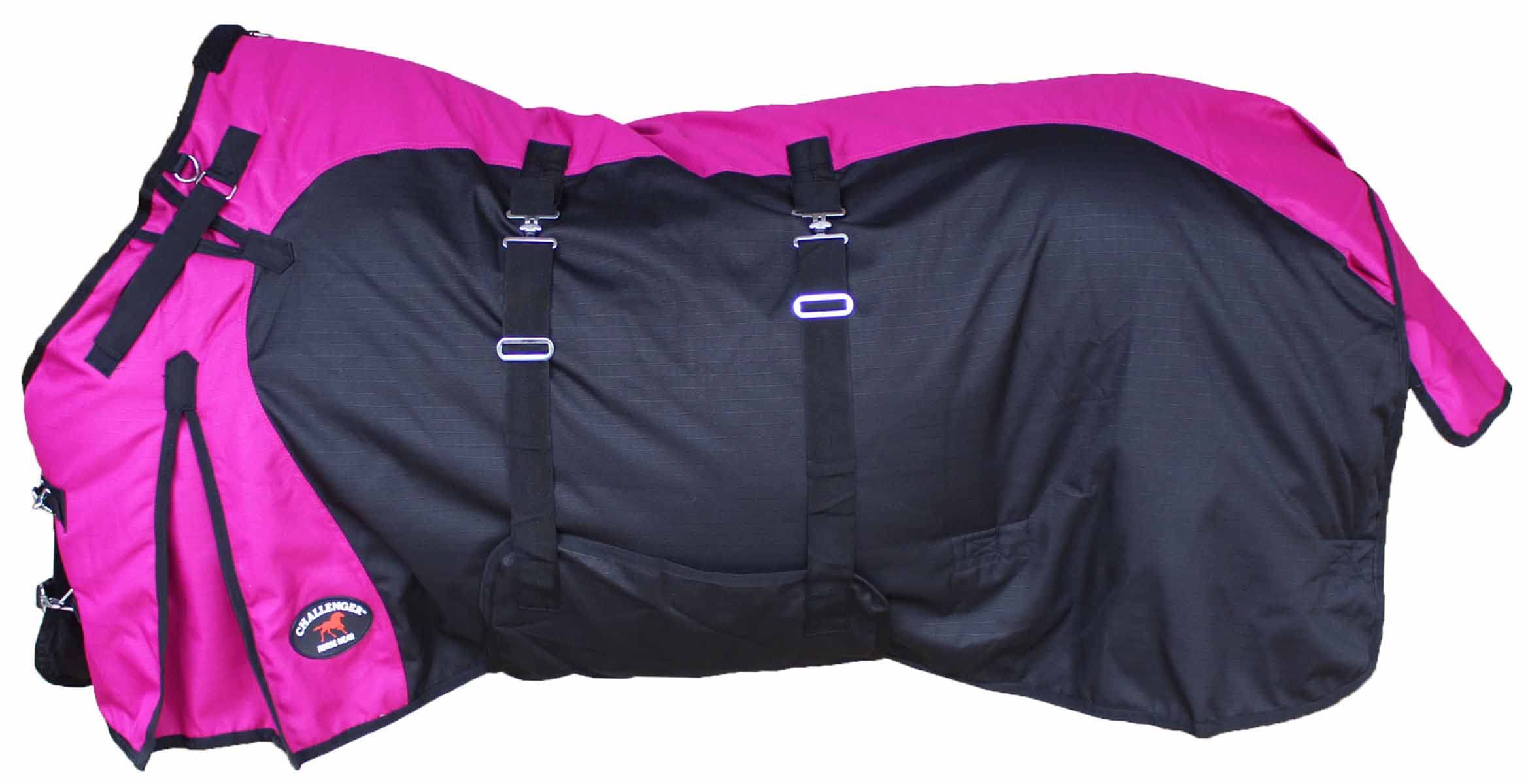 1200D Turnout Lightweight Bellyband Rain Horse Winter Blanket Sheet 383B