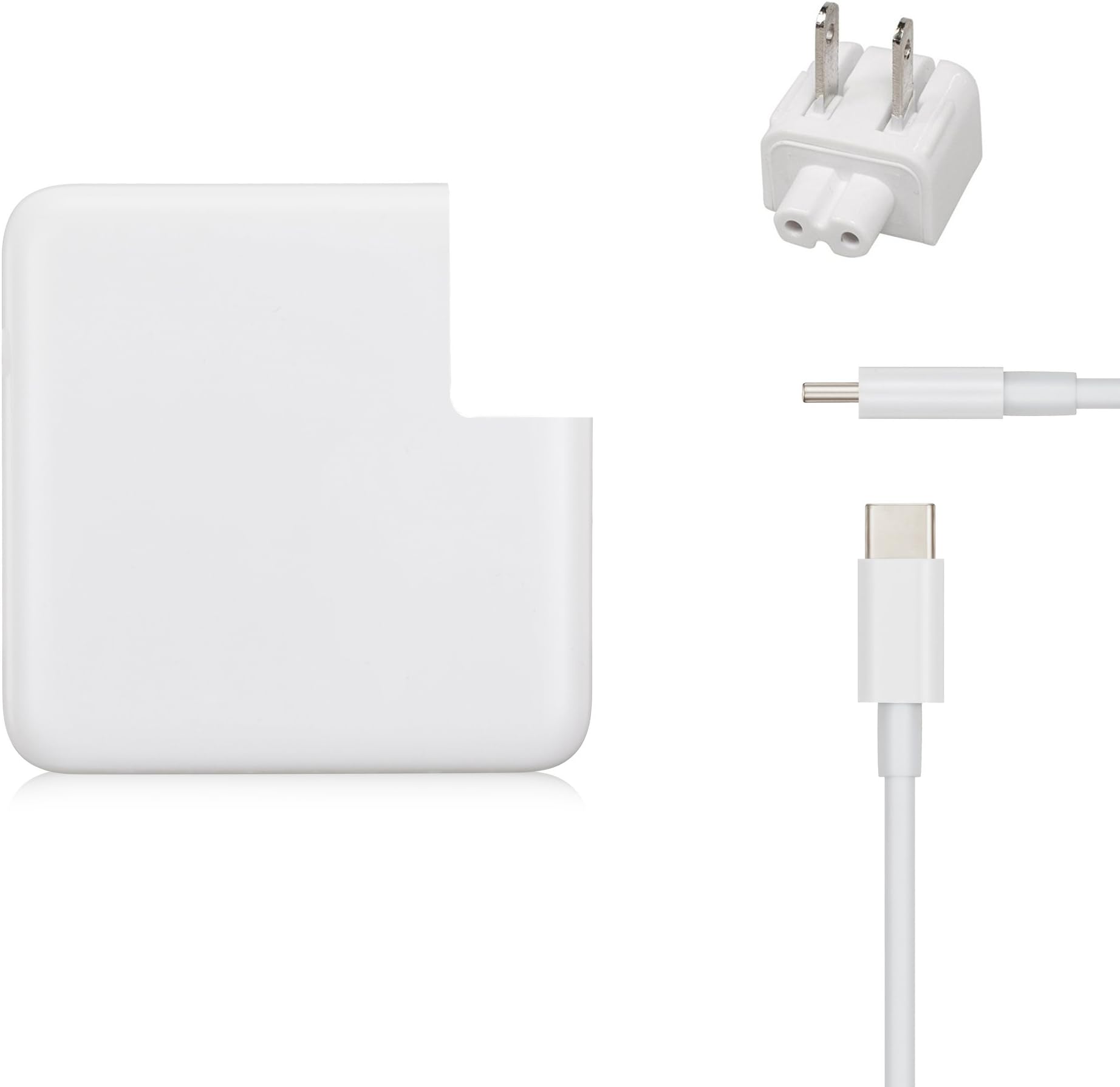 STAIGO 87W USB-C Power Adapter Supply Charger for 13’’ 15’’ 2015 2016 2017 Laptop Charger with 2M USB-C Charge Cable