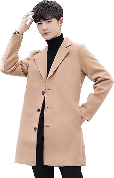 Amazon | [Sunny Wing] コート メンズ チェスターコート 防寒 ロング