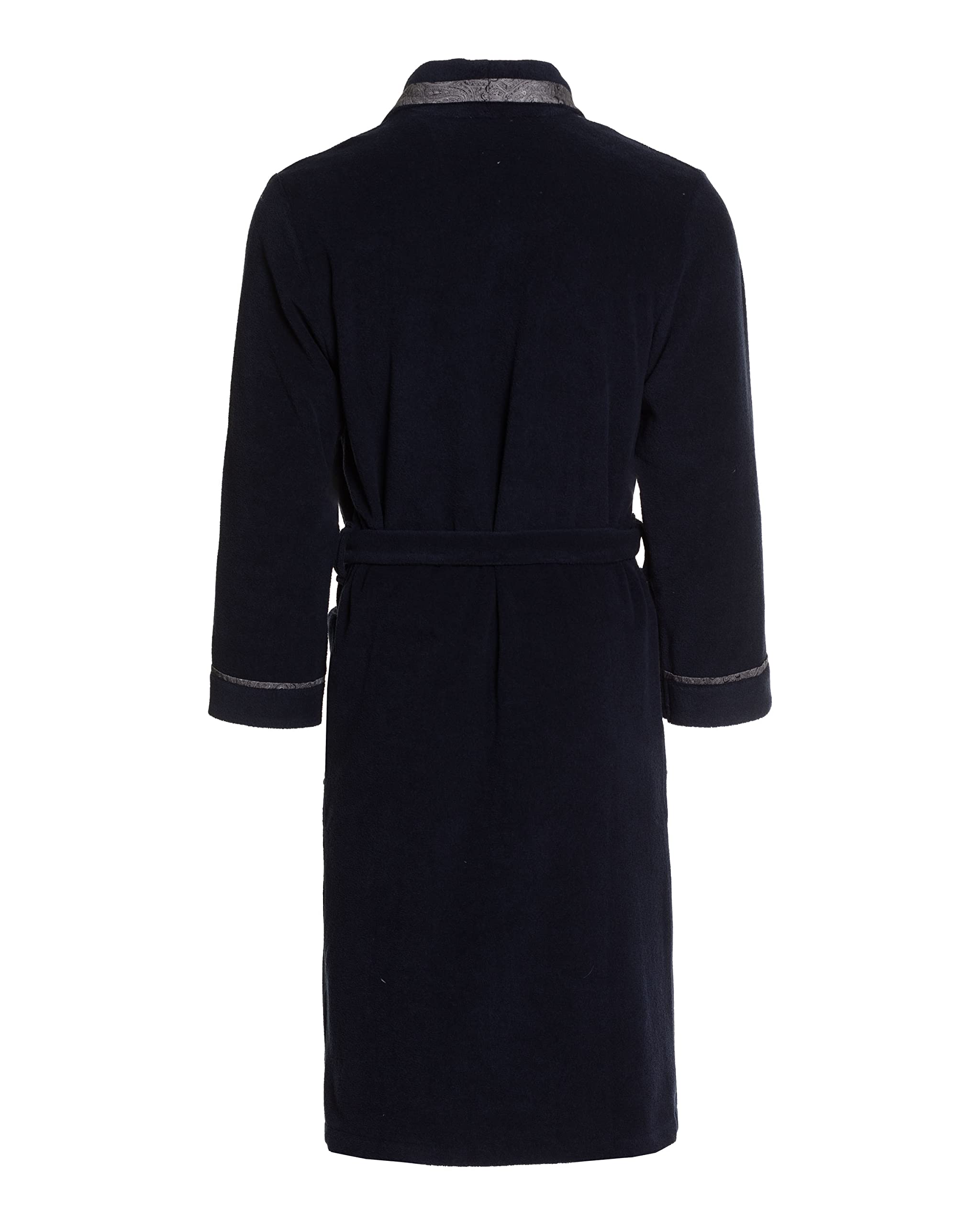 Revise RE-400 Ciepły bawełniany szlafrok męski - elegancki – elegancki