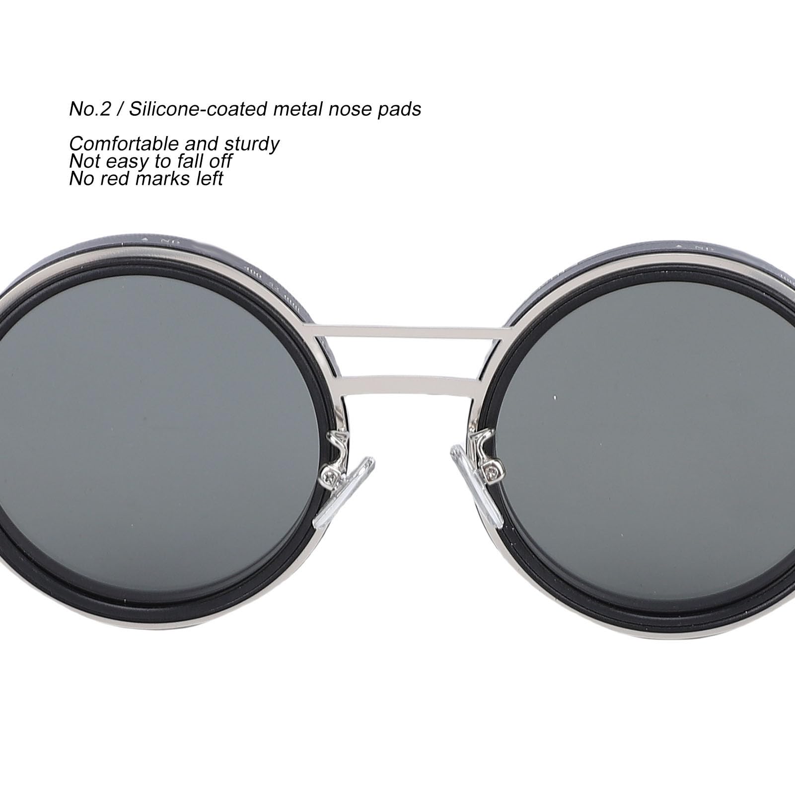 Fockety Lunettes Intelligentes de Traduction AI, Plus de 100 Langues, Traduction en Temps Réel, Lunettes Bluetooth