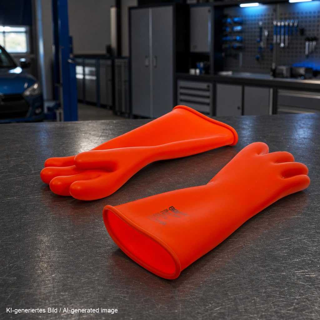 BGS 35892 | Gants de protection pour électricien | avec isolation de protection en latex naturel | taille 11 (XXL)
