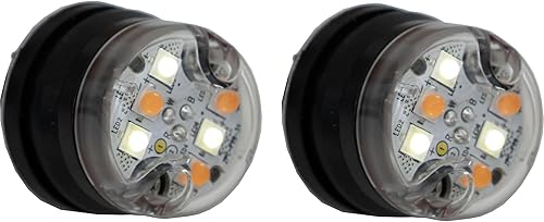 Miniatura 5 de Buyers Products 8891327 Luz estroboscópica ámbartransparente de 6 LED