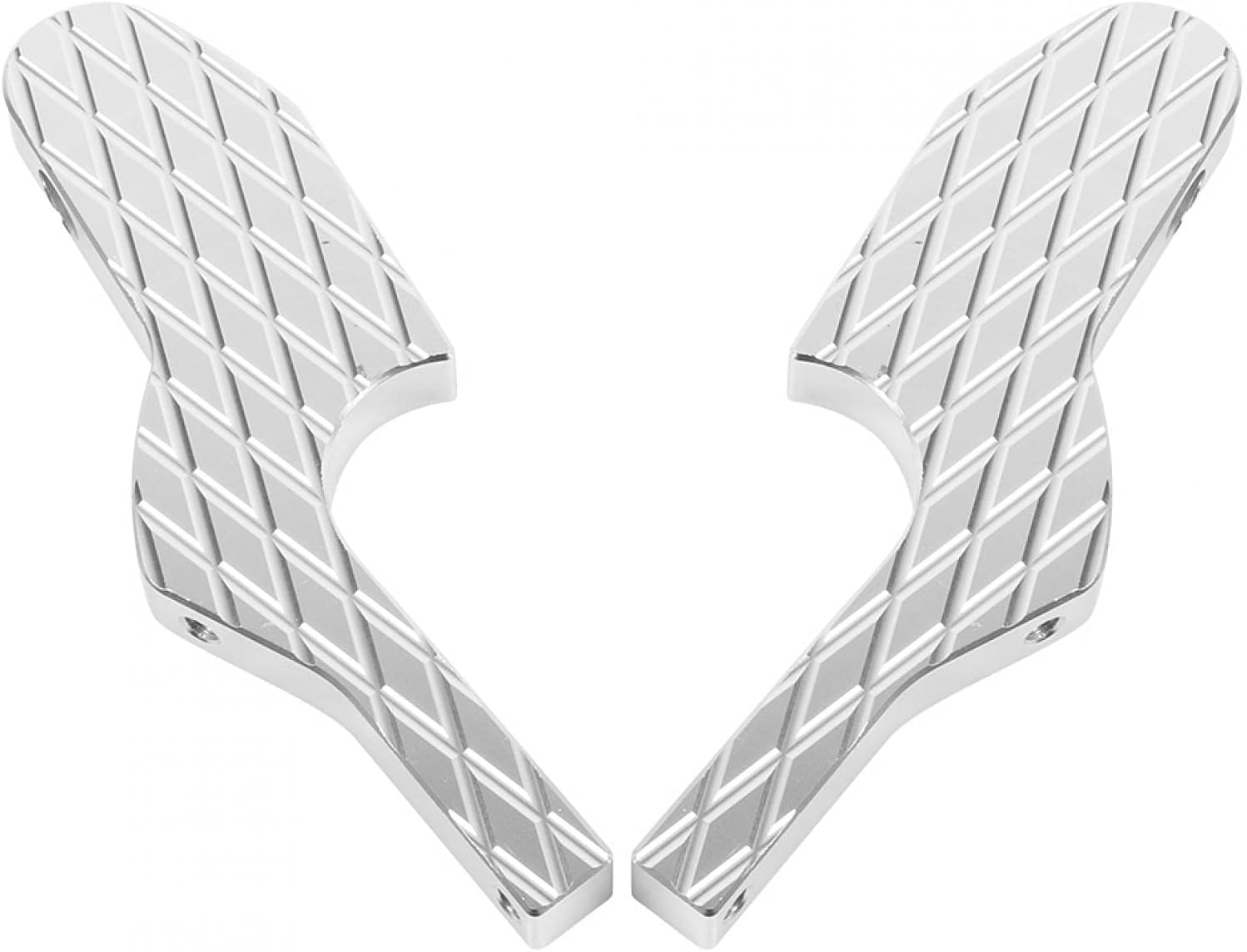 自転車スタンドフットペグフットレストディペンダブルアップグレード用に必要古い傷を隠す Silver 自転車スタンドフットペグフットレストディペンダブルアップグレード用に必要古い傷を隠す Silver