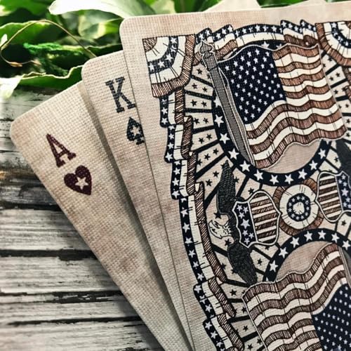 Image of Bicycle American Flag Poker Size Standard Index Playing Cards - 1036202,10 years old and up