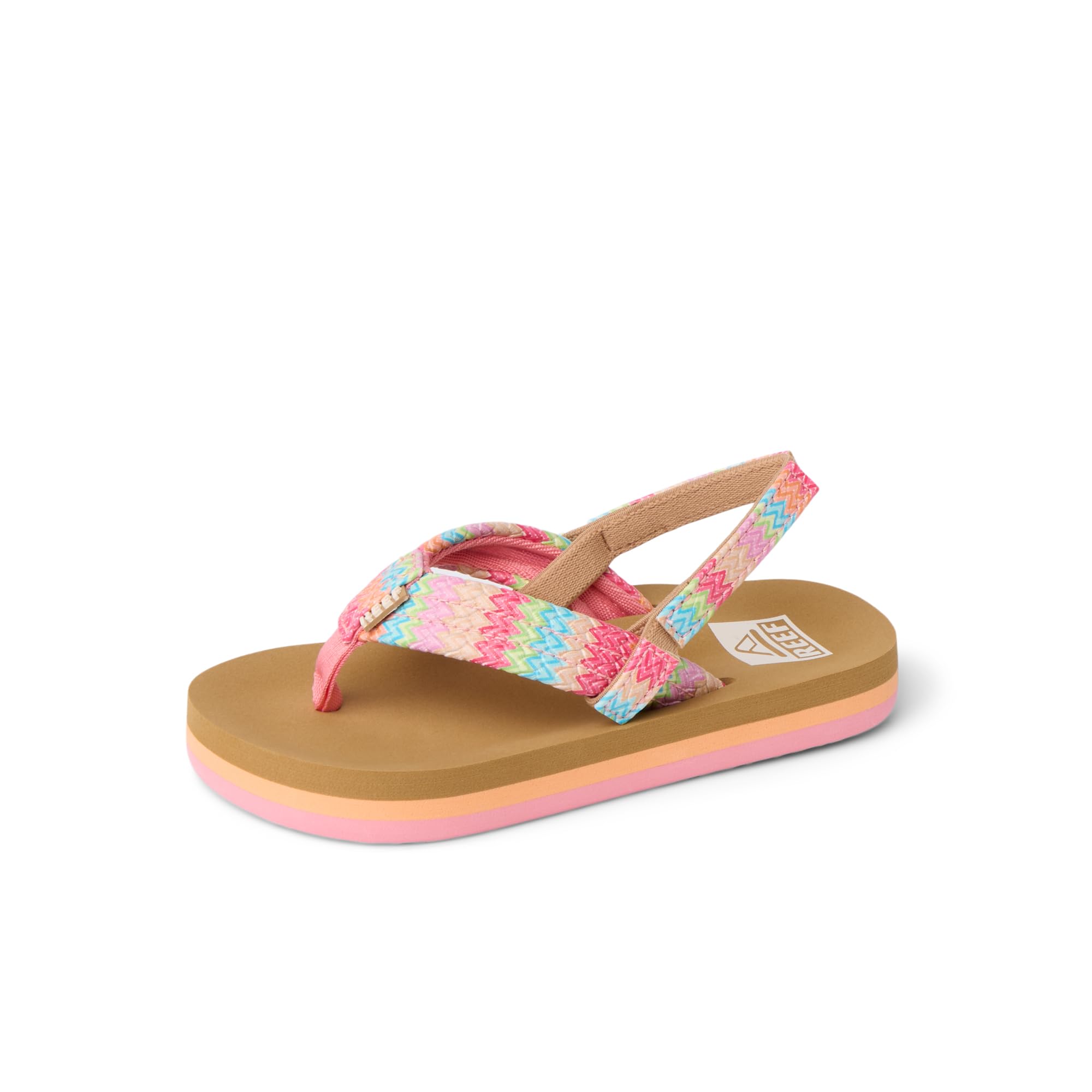 REEF Girls Toddler/Little Kid Ahi Beach Flip Flop, Soft Cushion Footbed, Water Friendly