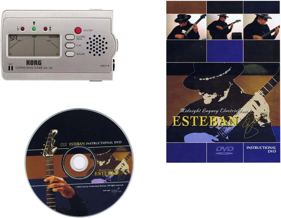 GA1 Guitar Tuner w/ Bonus Esteban Guitar Instruction