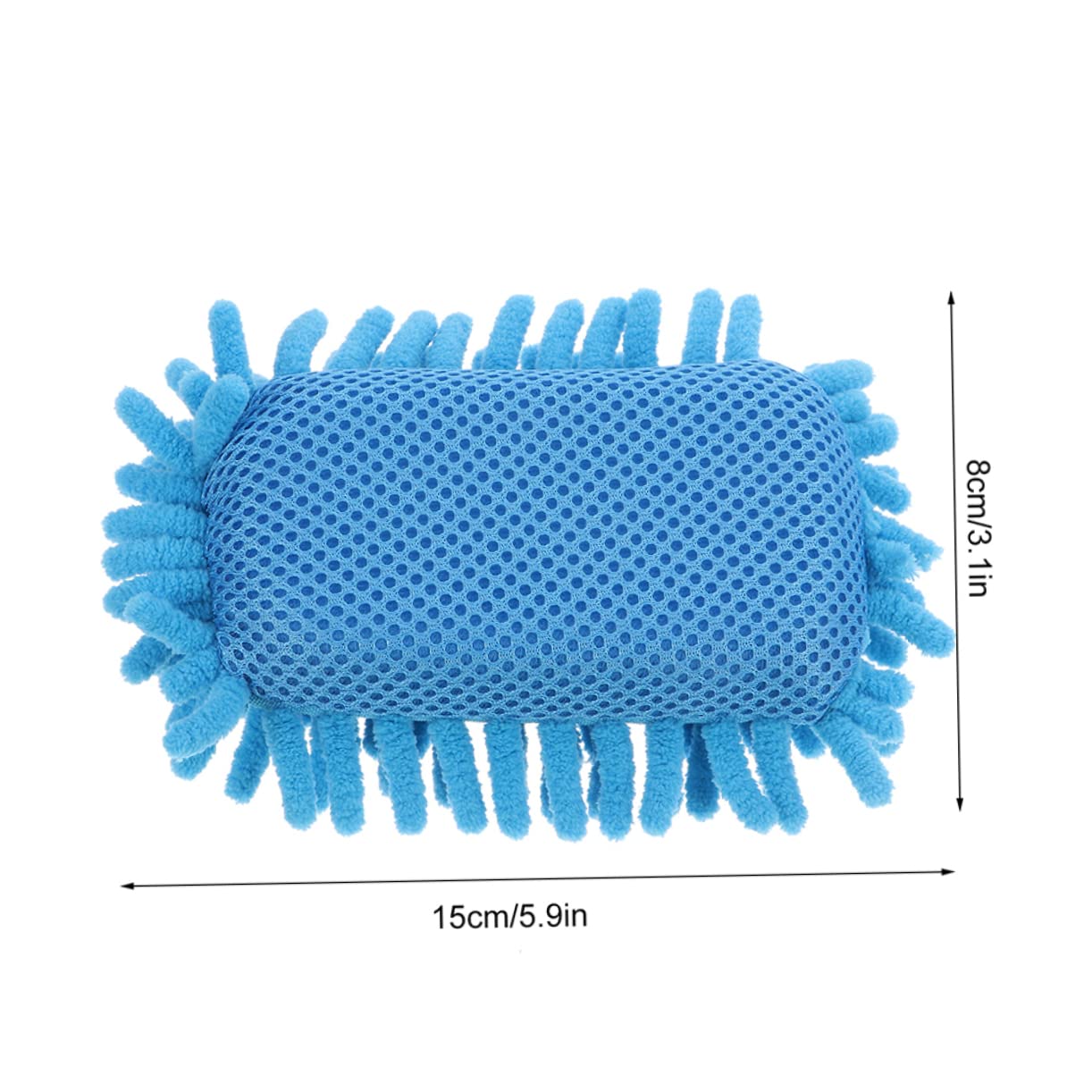 BCOATH 2pcs Chenille Sponge Blackboard Eraser Dry Erase Erasers for Whiteboard