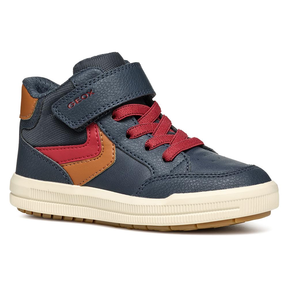 Geox J Arzach BOY A Sneaker, Blue, 12.5 UK Child