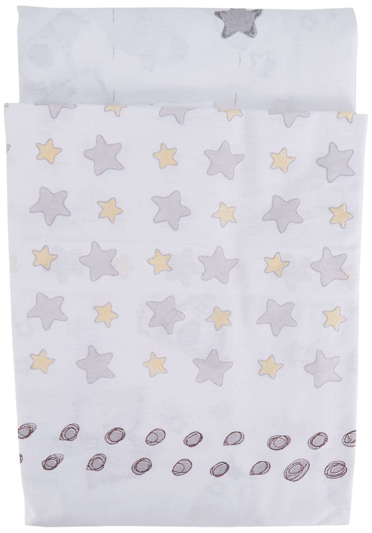 Julius Zöllner Babybettwäsche 100% Baumwolle, Standard 100 by OEKO-TEX, made in Germany, Gr. 80x80 + 35x40 cm, Häschen und Eule