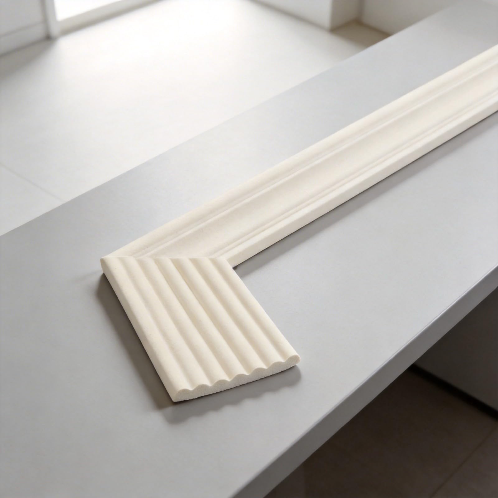 Junta de esponja flexible de 2 m con tira insonorizante fuerte para casa, oficina, caravana, sello de hueco de 7,5 mm de profundidad (beige)