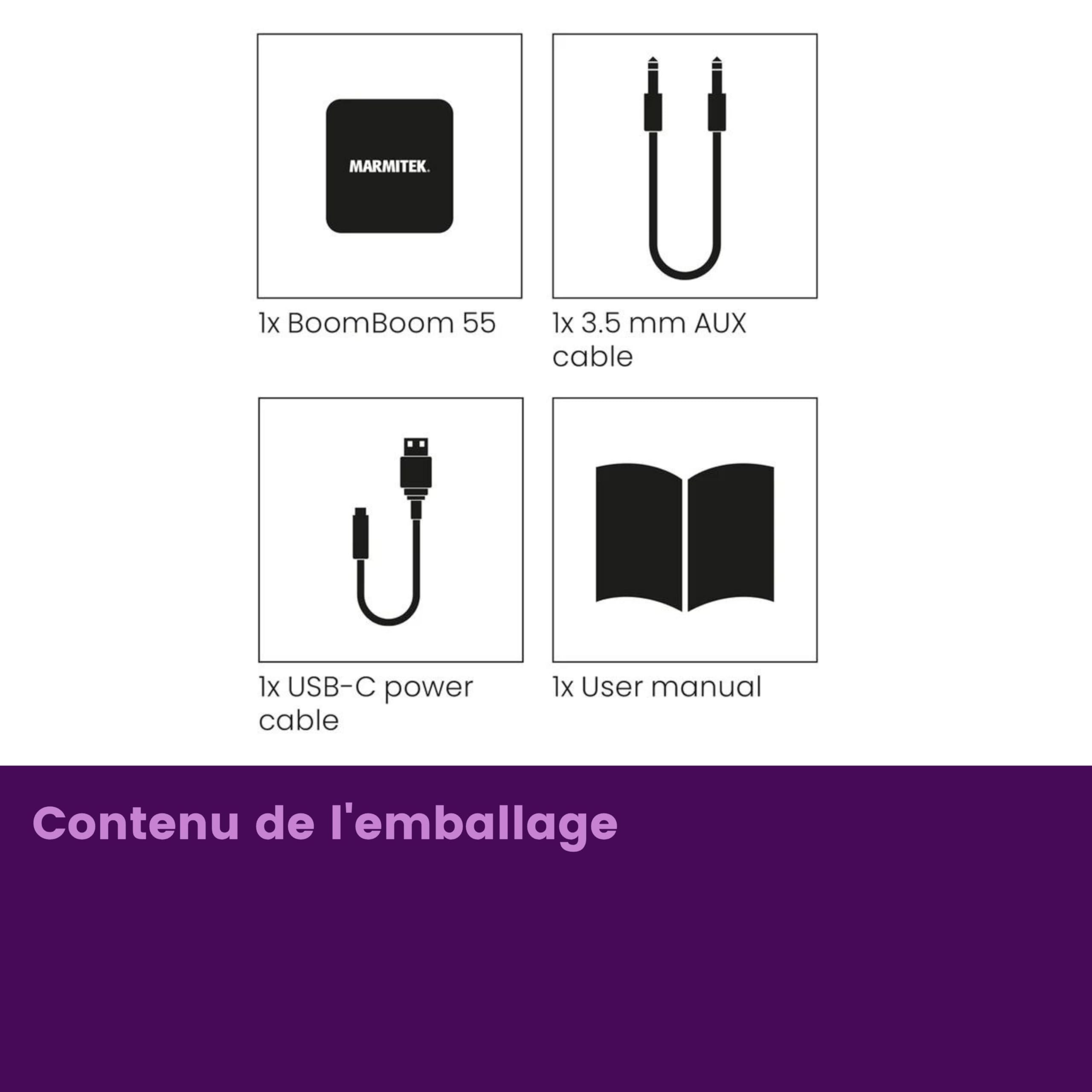 Marmitek BoomBoom 55 HD - Transmetteur Bluetooth TV aptX HD Low Latency