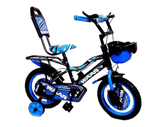 Waar Cycle 14T with ?Training Wheel, Mudguard for Boys and Girls| 95% Assembled, Frame Size: 9